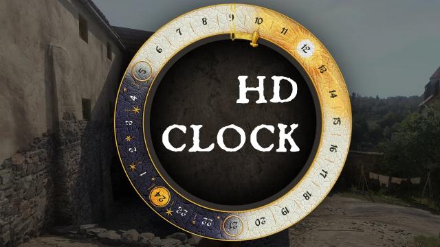 HD Clock retexture - Inventory clock updated для Kingdom Come: Deliverance