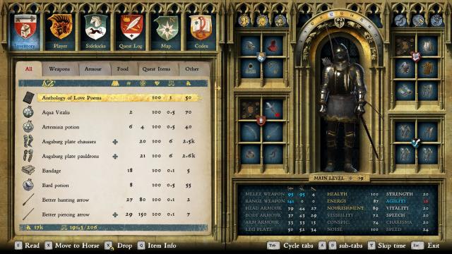 HD Clock retexture - Inventory clock updated для Kingdom Come: Deliverance