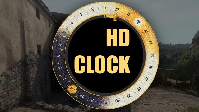 HD Clock retexture - Inventory clock updated для Kingdom Come: Deliverance