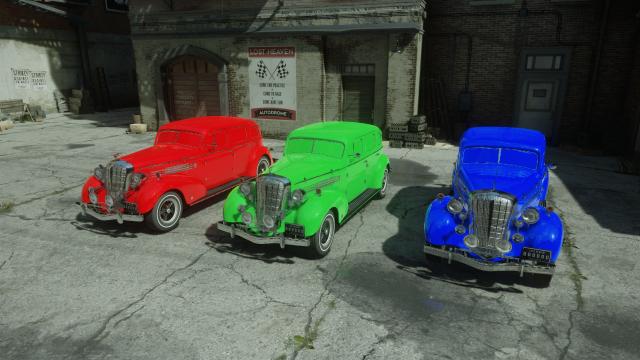 Смена цвета машин / Mafia DE Custom RGB Car Colors для Mafia: Definitive Edition