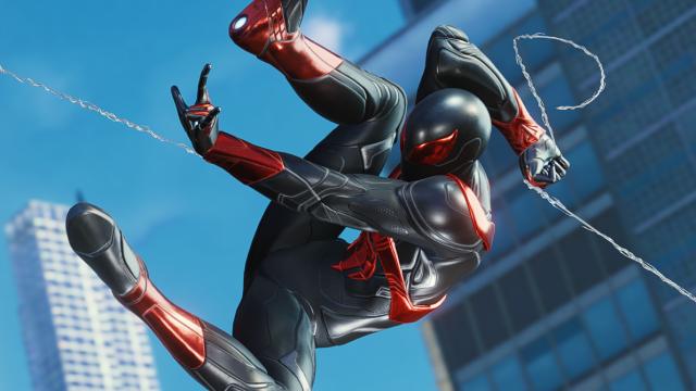 Black Iron Spider for Marvel's Spider-Man Remastered