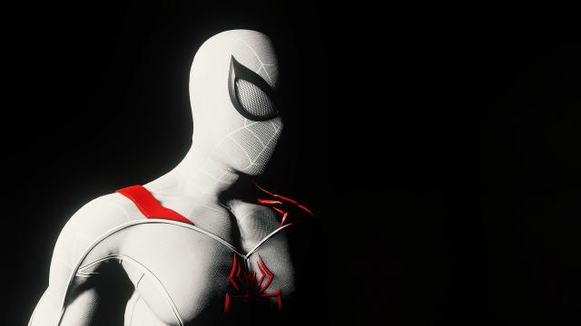 Black or White Secret War Suit for Marvel's Spider-Man Remastered