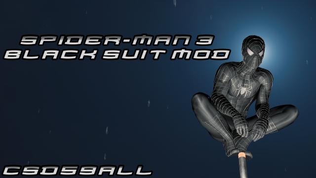 Spider-Man 3 Black Suit (Symbiote Suit) for Marvel's Spider-Man Remastered