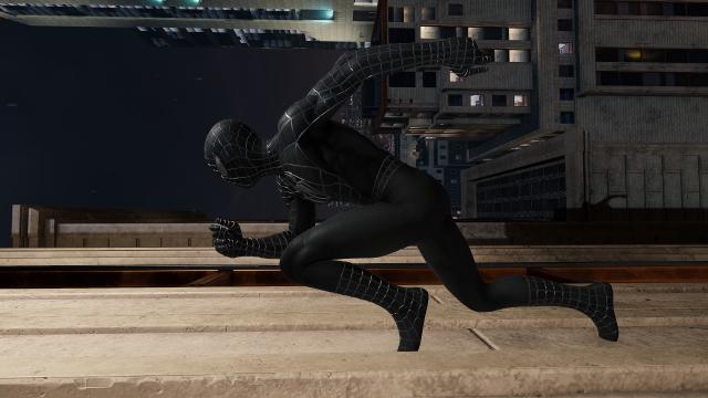 Spider-Man 3 Black Suit (Symbiote Suit) for Marvel's Spider-Man Remastered