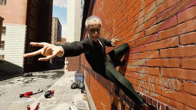 Стэн Ли / Stan Lee для Marvel's Spider-Man Remastered