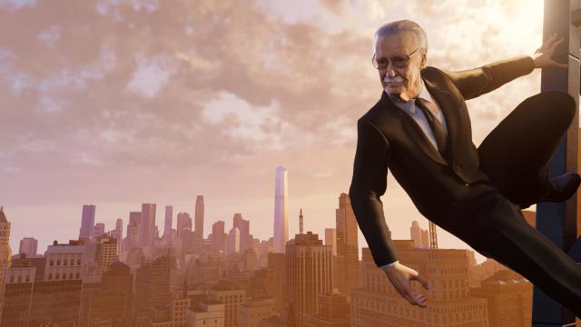 Стэн Ли / Stan Lee для Marvel's Spider-Man Remastered