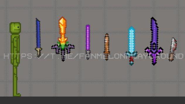 Terraria Weapons for Melon Playground