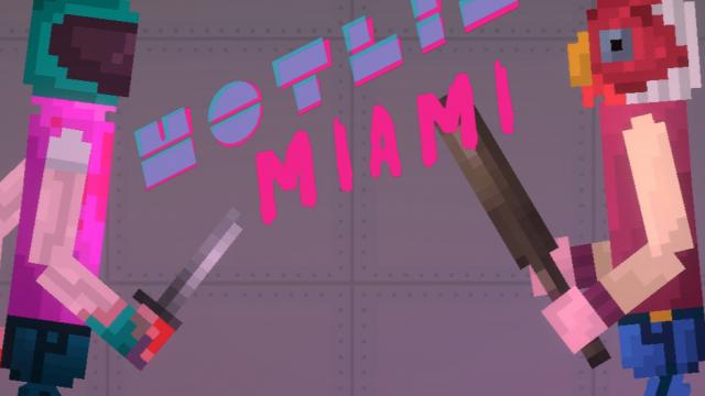Оружие из Hotline Miami | Hotline Miami Weapon Pack. для Melon Playground