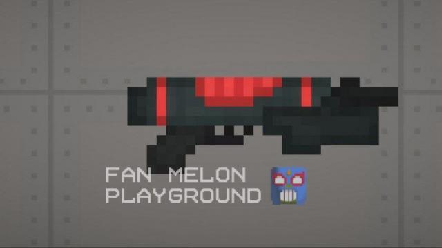 Laser gun for Melon Playground