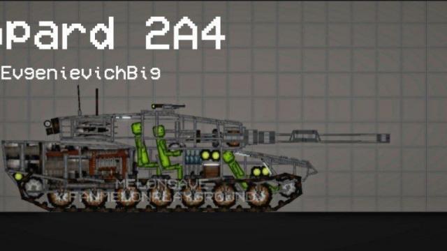 Leopard 2A4 для Melon Playground