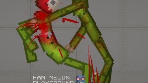 NPC monster Melonoid для Melon Playground
