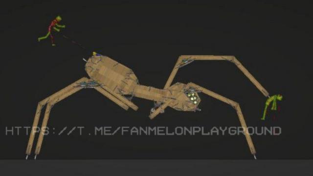 Huge Spider для Melon Playground