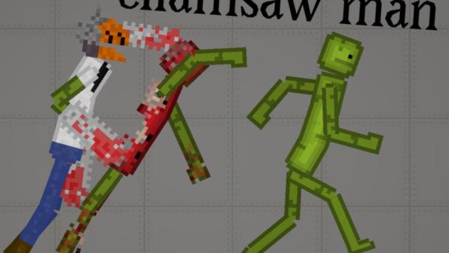 Chainsaw man for Melon Playground