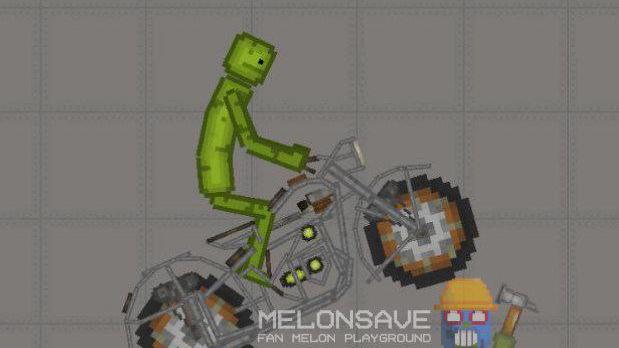 Мотоцикл / Motorcycle для Melon Playground