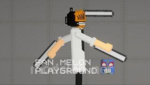 NPC Chainsaw man для Melon Playground