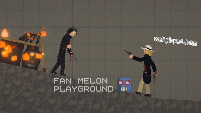 NPC John Marston для Melon Playground