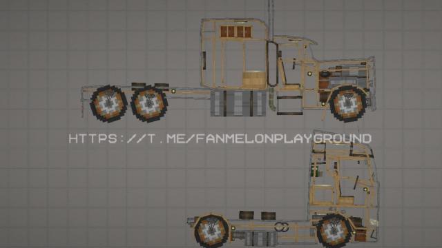Heavy transport for Melon Playground