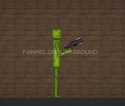 Glock 18 Rail-Gun for Melon Playground