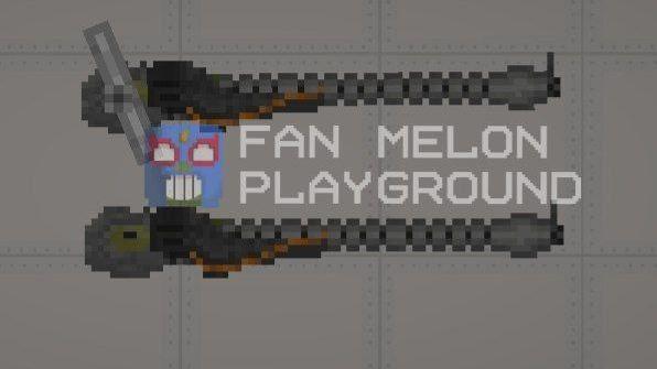 Tank's Canon для Melon Playground