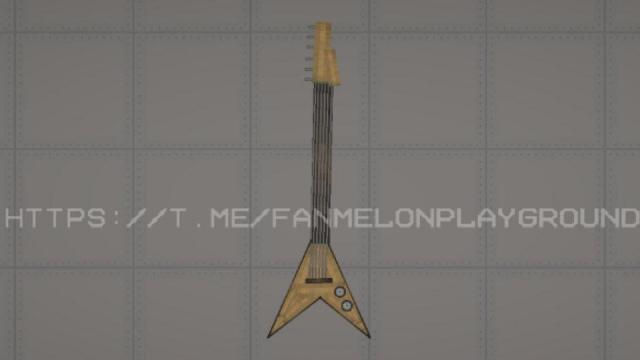 Electric Guitar for Melon Playground