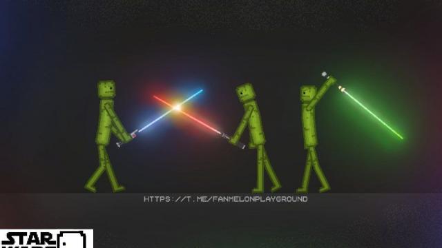 Пак по звёздным войнам - Melon Wars / Star Wars Pack - Melon Wars для Melon Playground