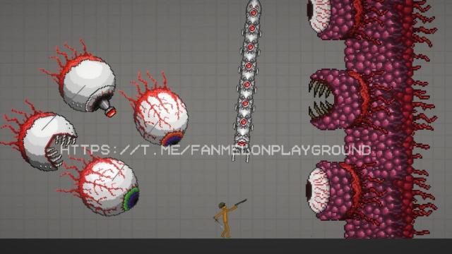 Bosses from Terraria for Melon Playground