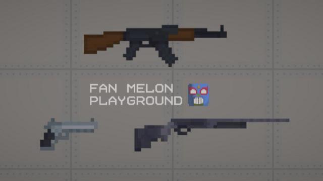 PP Weapons Pack для Melon Playground