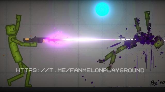 Laser weapon 103-M for Melon Playground