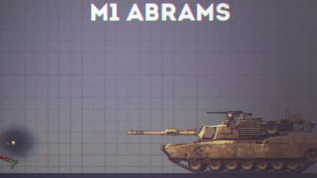 М1 Абрамс / M1 Abrams для Melon Playground
