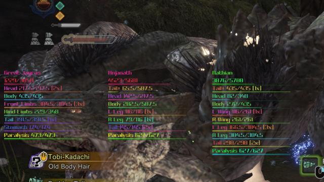 An Overlay That Shows Lots And Lots Of Stuff для Monster Hunter: World