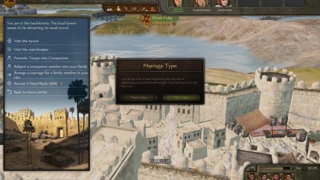 Arrange Marriage For Family for Mount And Blade: Bannerlord