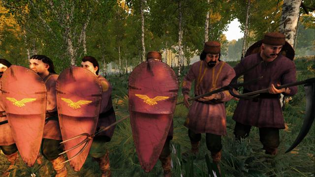 Shields for Recruits for Mount And Blade: Bannerlord