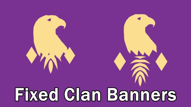Улучшенные знамена / Fixed Clan Banners