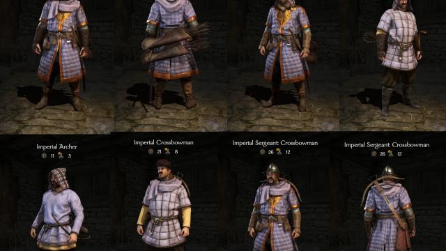 Imperial Infantry Reworked for Mount And Blade: Bannerlord