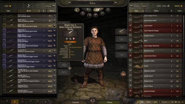 Buy Smithing Parts for Mount And Blade: Bannerlord