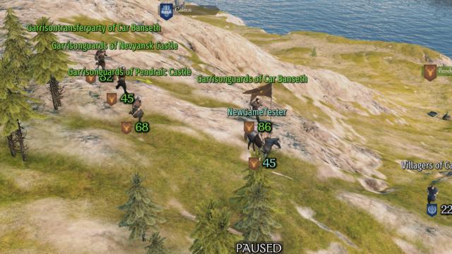 Improved Garrisons for Mount And Blade: Bannerlord