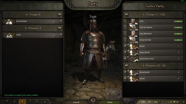 Kill Bandits Raise Relations for Mount And Blade: Bannerlord