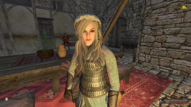 Female face and hair mod for Mount And Blade: Warband