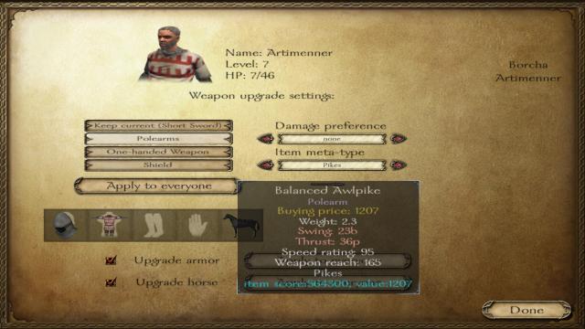 Diplomacy для Mount And Blade: Warband