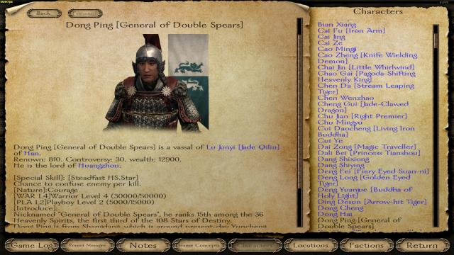 108 Heroes для Mount And Blade: Warband