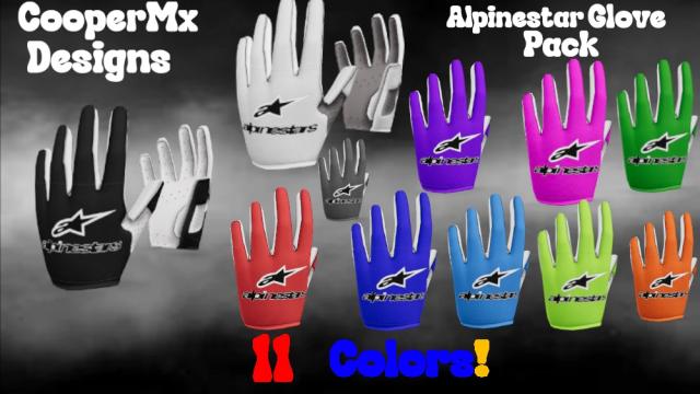 CooperMX Astars Glove Pack