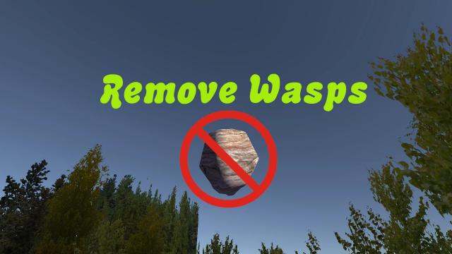 Remove Wasp and Hives (Bees) for My summer car