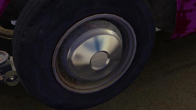 Chromed hubcaps для My summer car