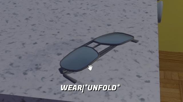 Wearable Sunglasses для My summer car