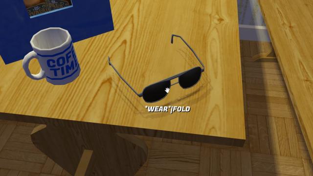 Wearable Sunglasses для My summer car