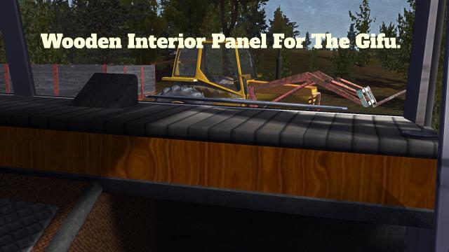 Wooden Interior Panel For The Gifu for My summer car