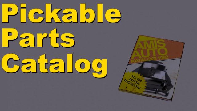 Pickable parts catalog