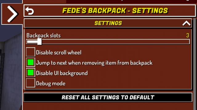 Backpack mod for My summer car
