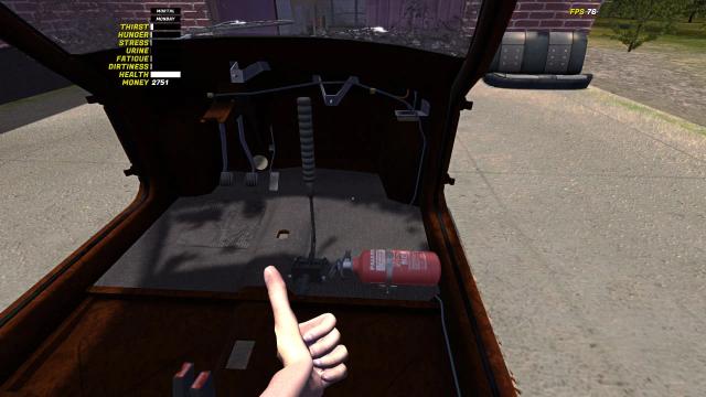 Hydraulic Handbrake для My summer car