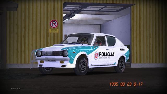 Полицейская окраска Сатсумы / Lithuanian Police Paintjob для My summer car